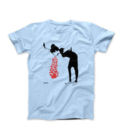 Banksy Throwing Up Hearts Street Art T-shirt - Street, Pop & Media Art - Harvey Ltd