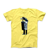 Banksy Trash Can Periscope Street Art T-shirt - Street, Pop & Media Art - Harvey Ltd