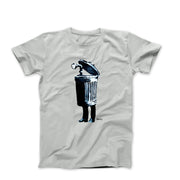 Banksy Trash Can Periscope Street Art T-shirt - Street, Pop & Media Art - Harvey Ltd