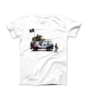 Banksy Tribute to Peace and Love Street Art T-shirt - Street, Pop & Media Art - Harvey Ltd