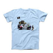 Banksy Tribute to Peace and Love Street Art T-shirt - Street, Pop & Media Art - Harvey Ltd