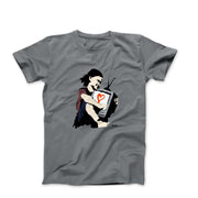 Banksy TV Girl Street Art T-shirt - Street, Pop & Media Art - Harvey Ltd