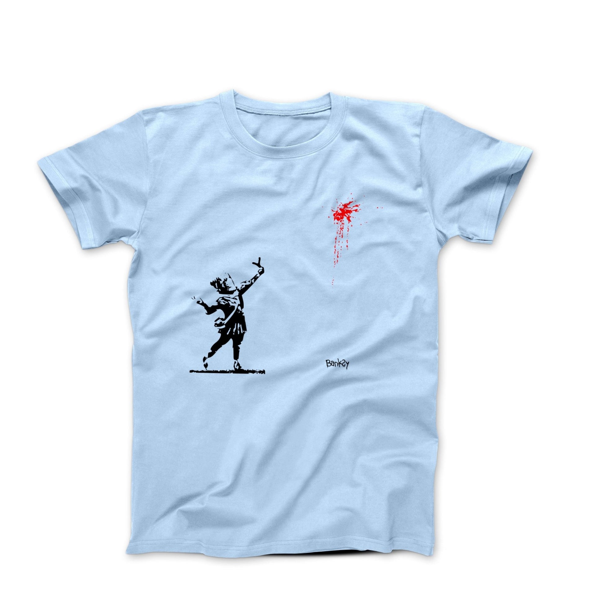 Banksy Valentines Day Street Art T - Shirt - Clothing - Harvey Ltd