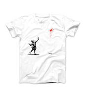 Banksy Valentines Day Street Art T-shirt - Street, Pop & Media Art - Harvey Ltd