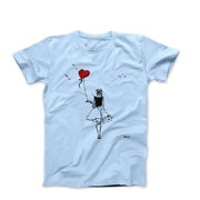 Banksy Walking With Love (2012) Street Art T-shirt - Clothing - Harvey Ltd