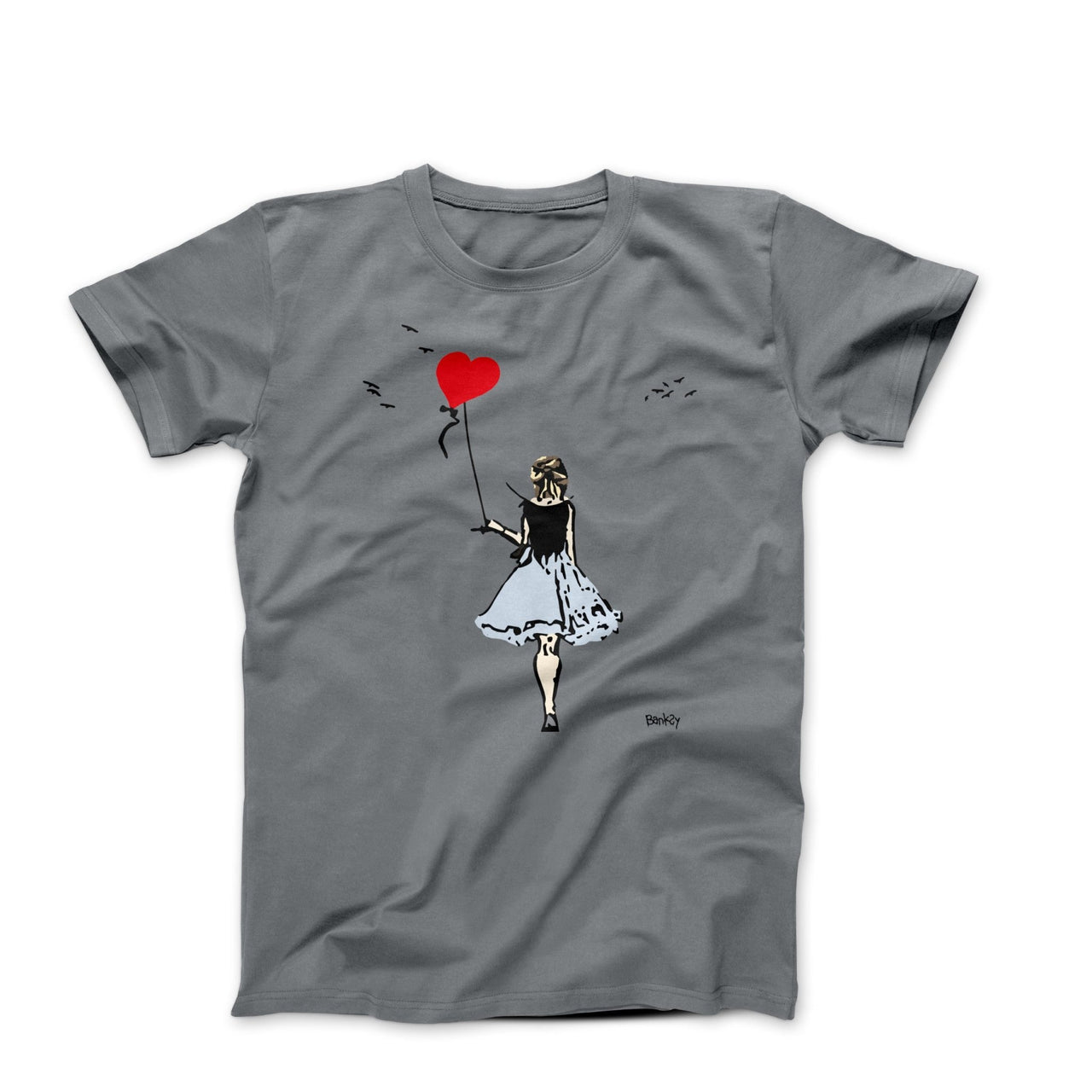 Banksy Walking With Love (2012) Street Art T-shirt - Street, Pop & Media Art - Harvey Ltd