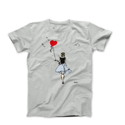 Banksy Walking With Love (2012) Street Art T-shirt - Street, Pop & Media Art - Harvey Ltd