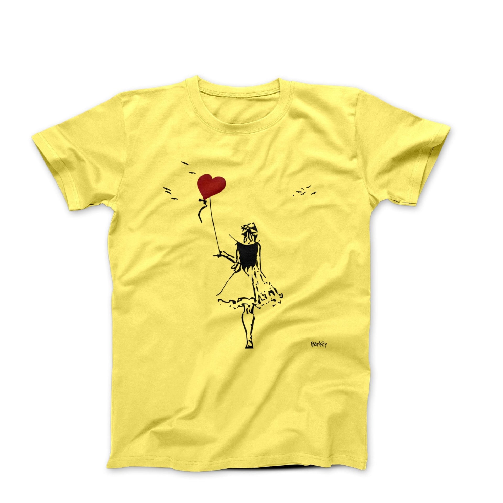 Banksy Walking With Love (2012) Street Art T-shirt - Clothing - Harvey Ltd