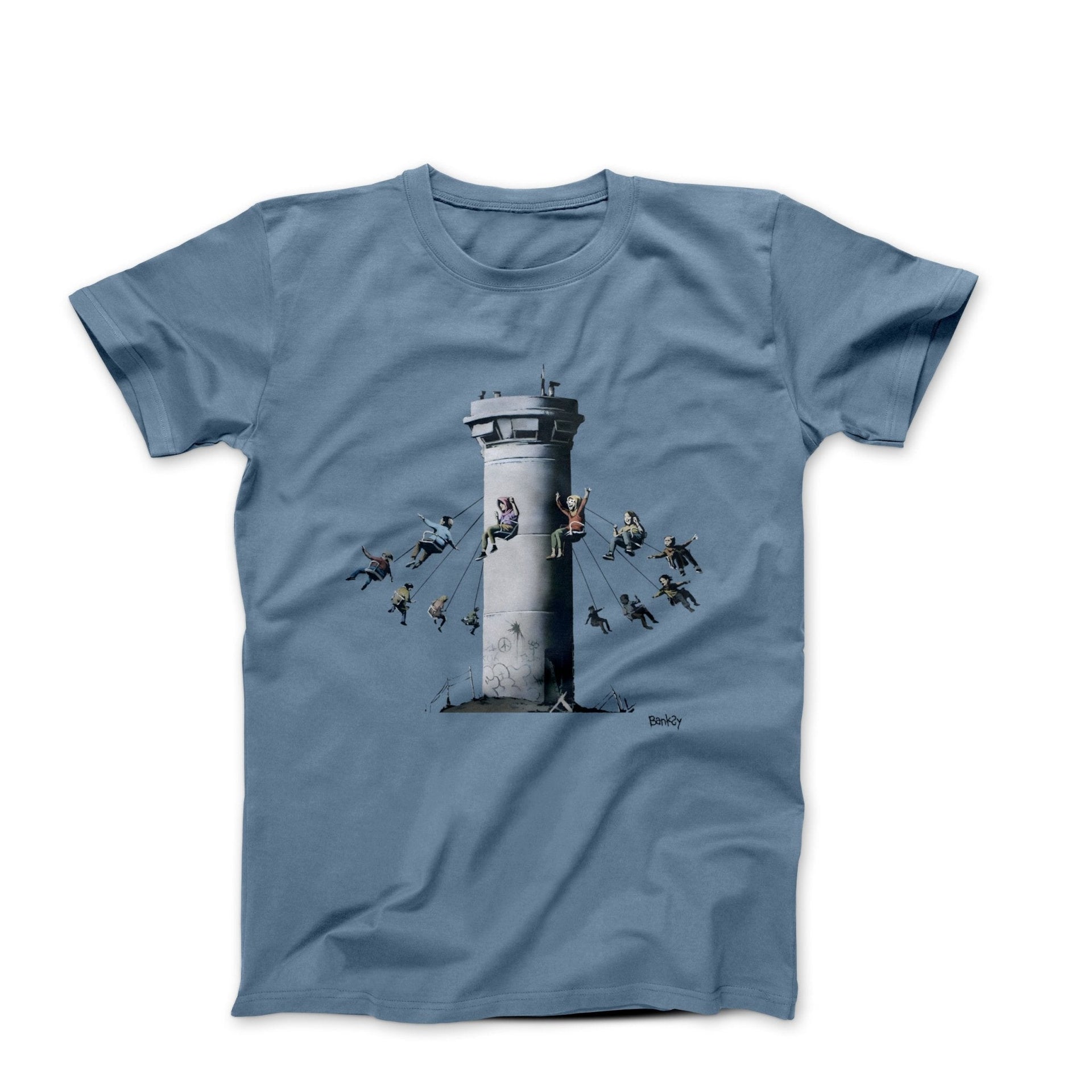 Banksy Walled Off Hotel (2018) Street Art T-shirt - Street, Pop & Media Art - Harvey Ltd