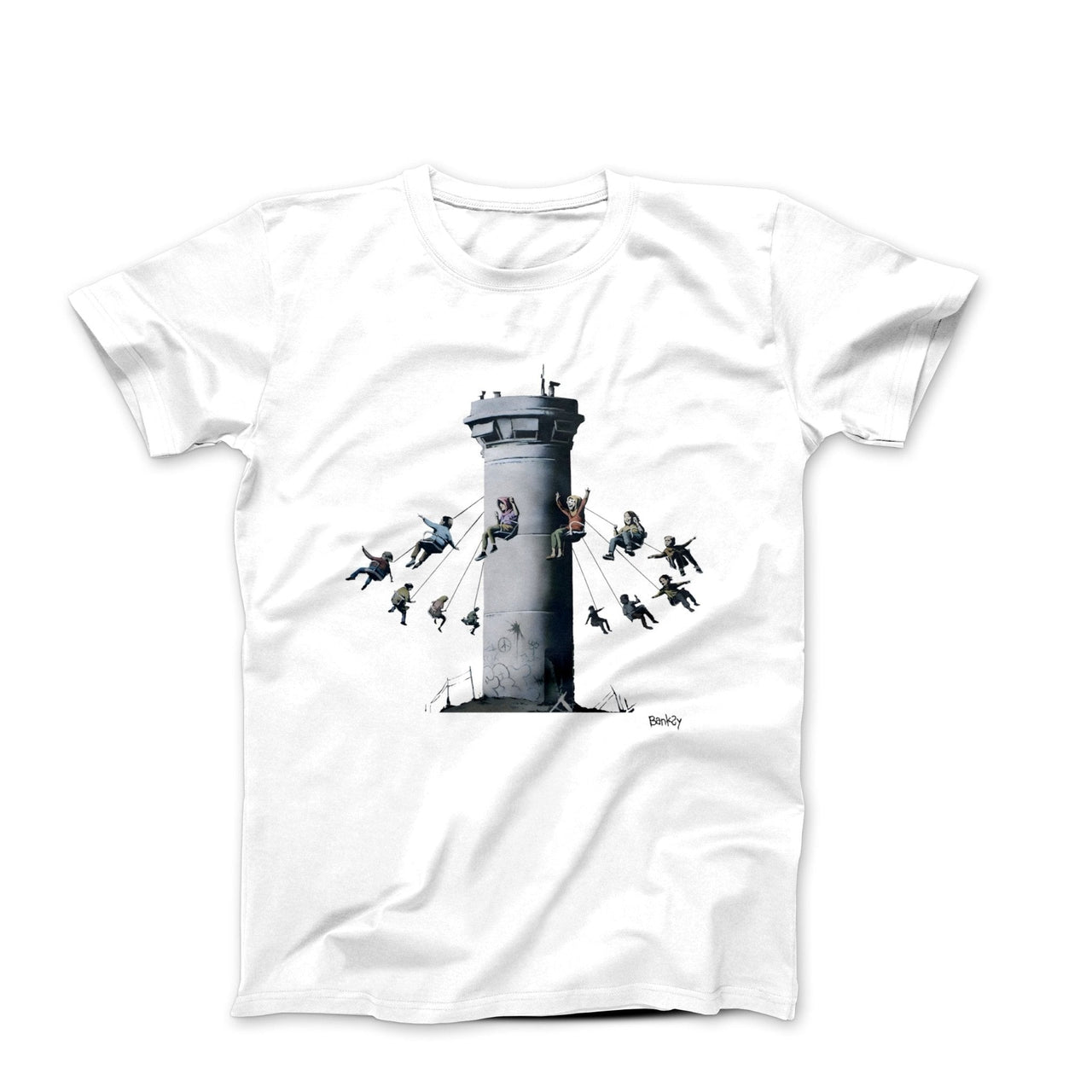 Banksy Walled Off Hotel (2018) Street Art T-shirt - Street, Pop & Media Art - Harvey Ltd