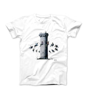 Banksy Walled Off Hotel (2018) Street Art T-shirt - Street, Pop & Media Art - Harvey Ltd