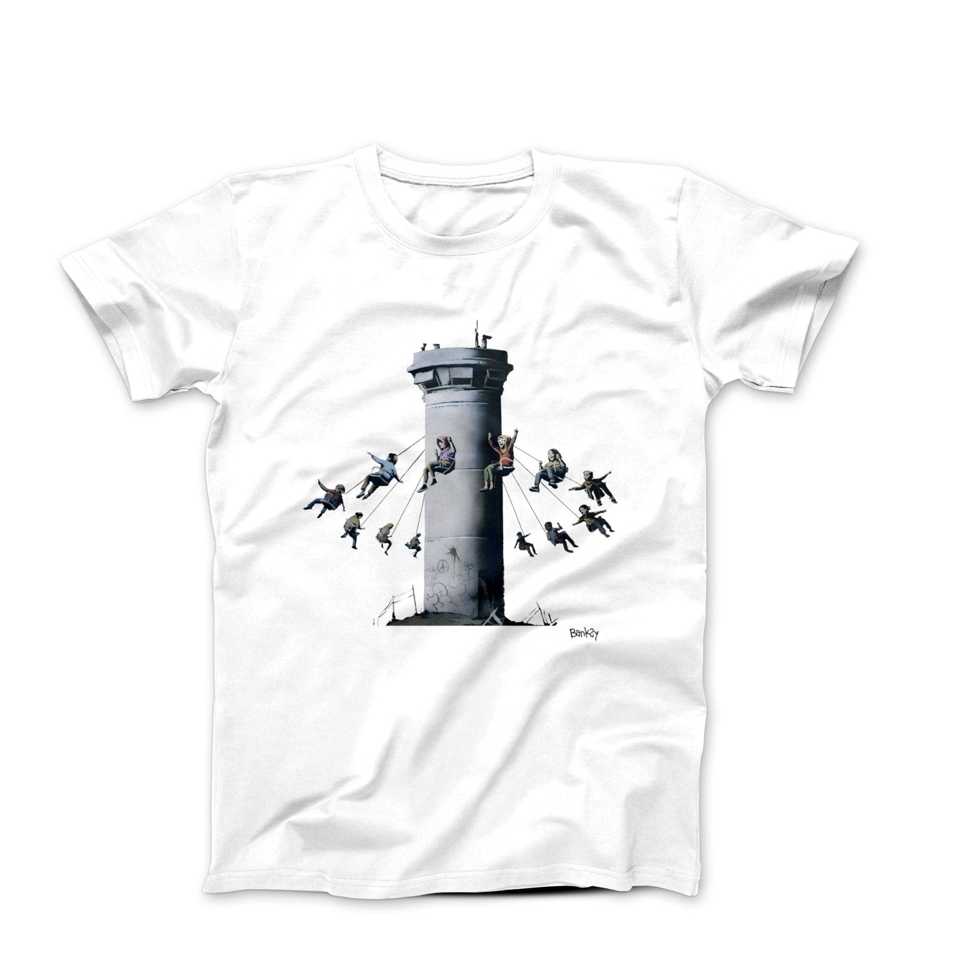 Banksy Walled Off Hotel (2018) Street Art T-shirt - Street, Pop & Media Art - Harvey Ltd