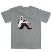 Banksy Weary Genius Garment - Dyed T-shirt - Street, Pop & Media Art - Harvey Ltd