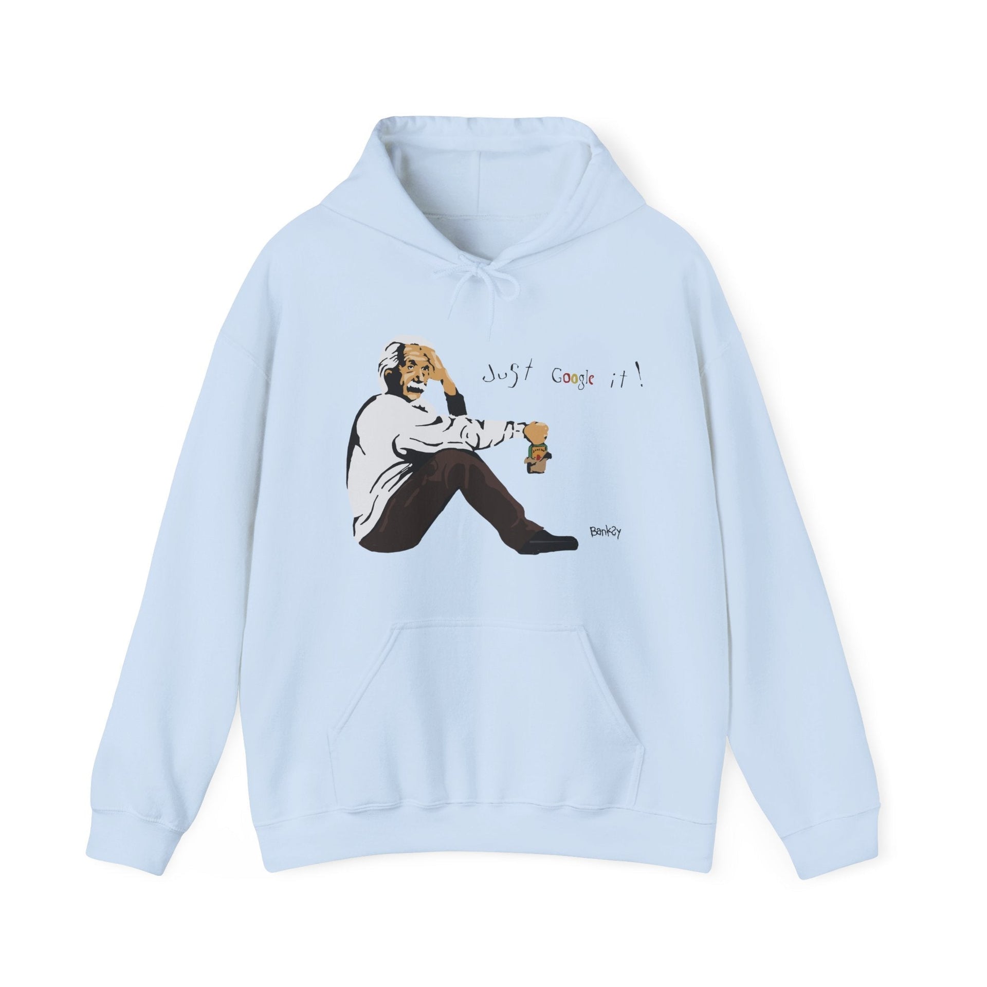 Banksy Weary Genius Street Art Hoodie - Street, Pop & Media Art - Harvey Ltd