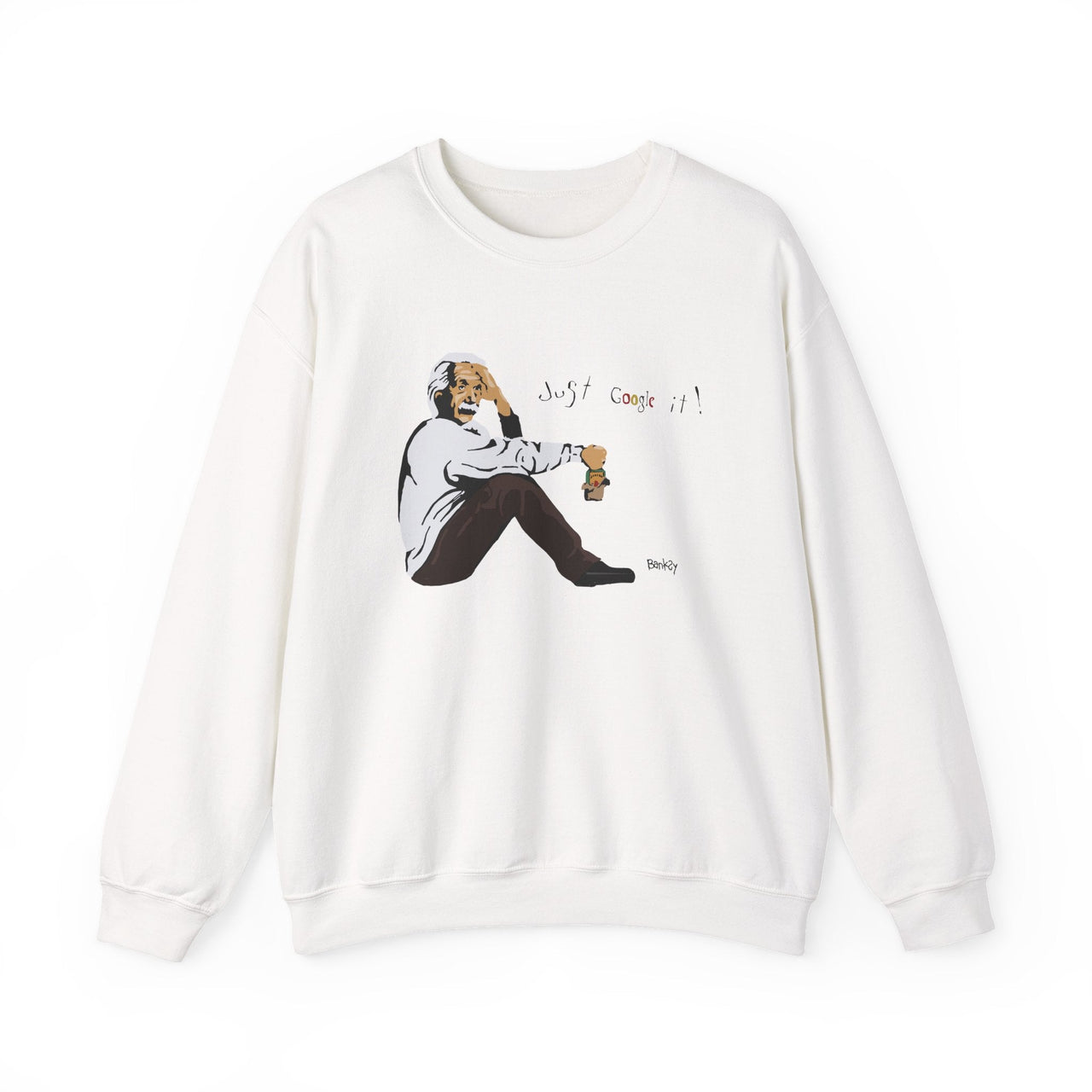Banksy Weary Genius Street Art Sweatshirt - Street, Pop & Media Art - Harvey Ltd