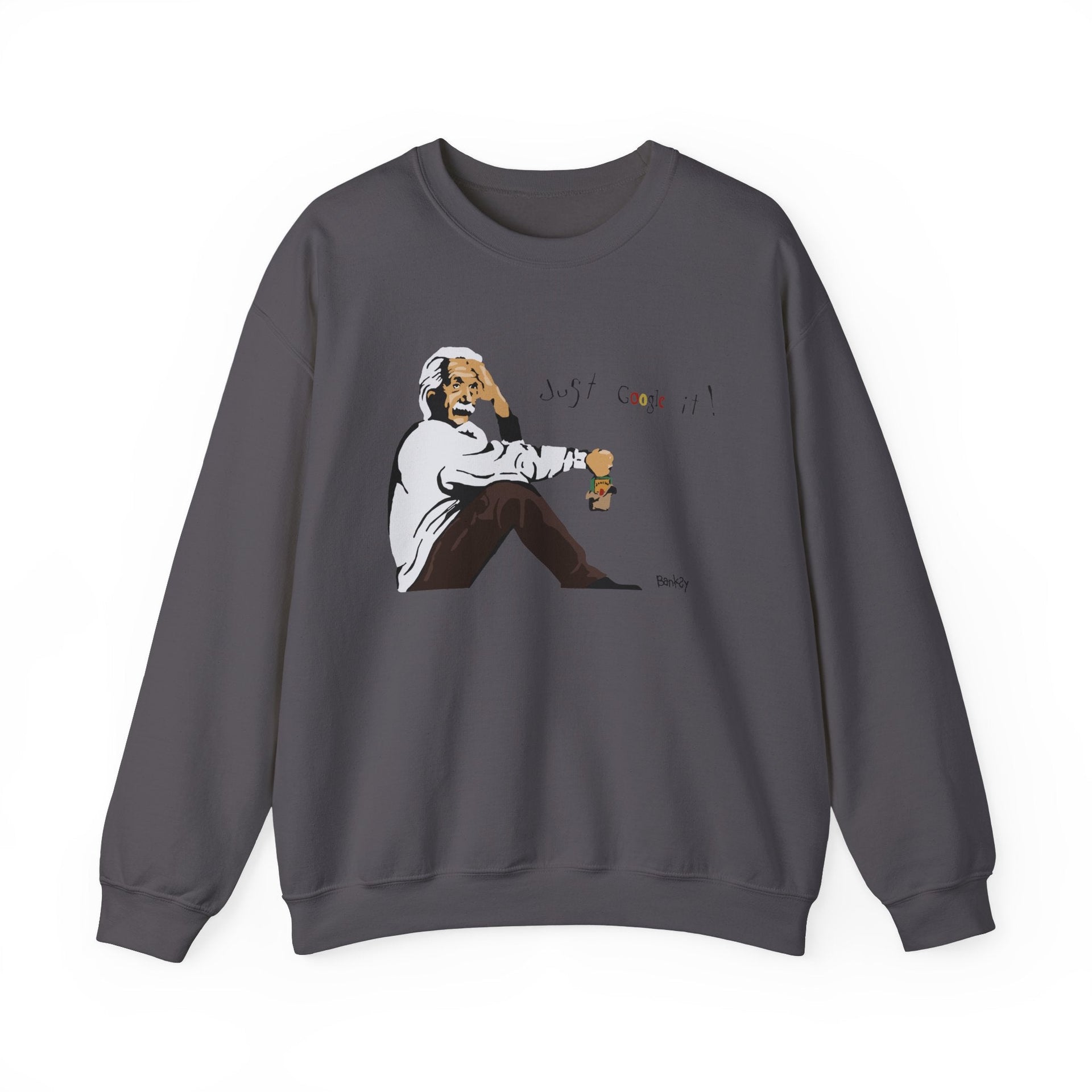 Banksy Weary Genius Street Art Sweatshirt - Clothing - Harvey Ltd