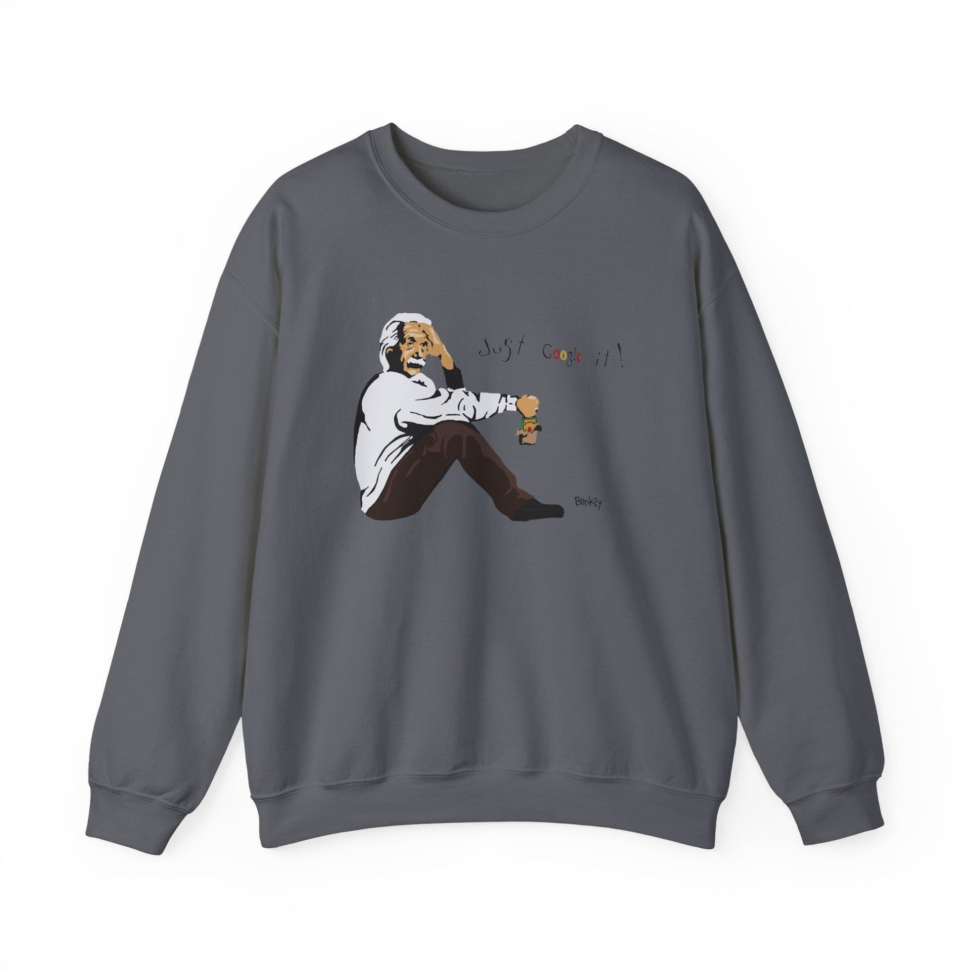 Banksy Weary Genius Street Art Sweatshirt - Street, Pop & Media Art - Harvey Ltd