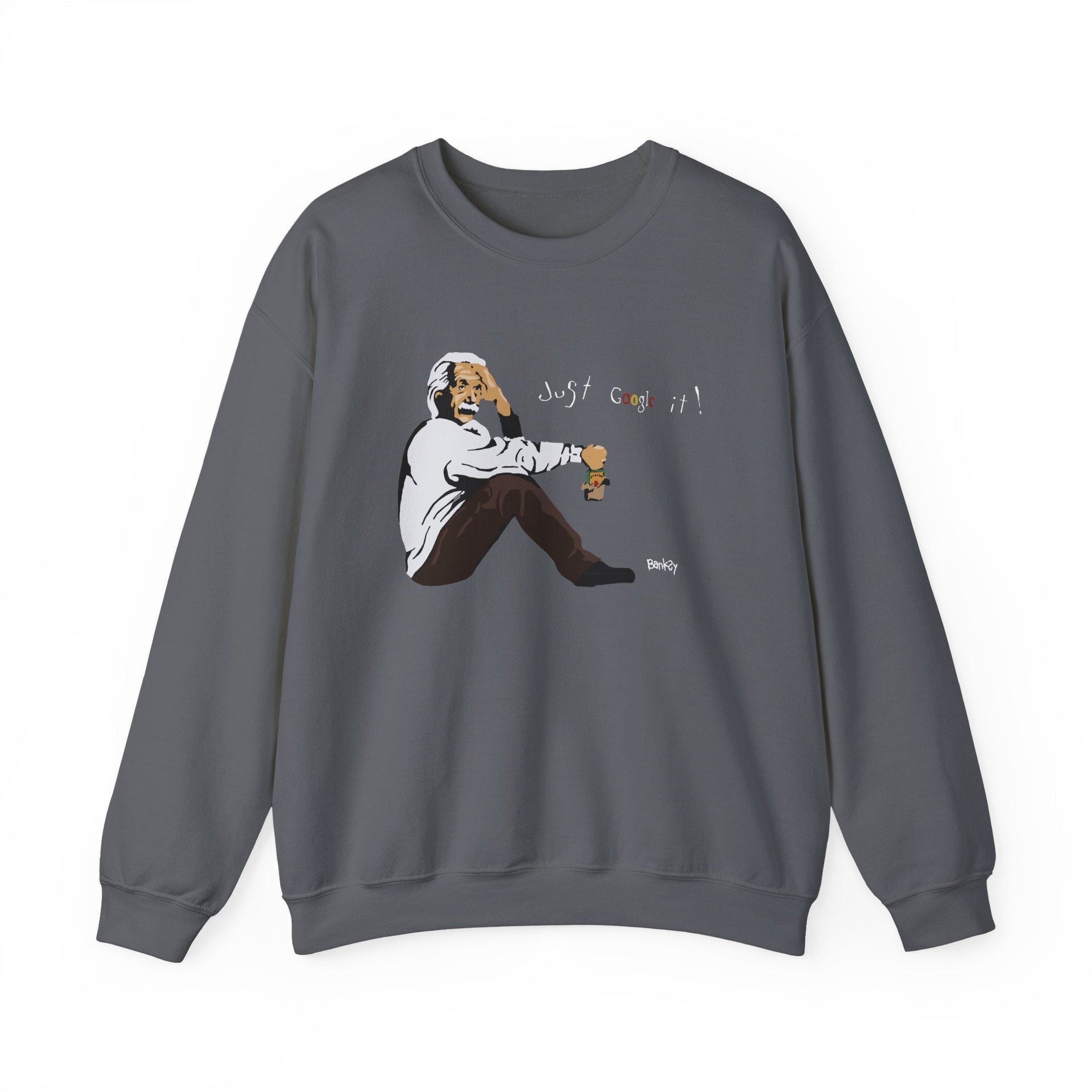 Banksy Weary Genius Street Art Sweatshirt - Street, Pop & Media Art - Harvey Ltd