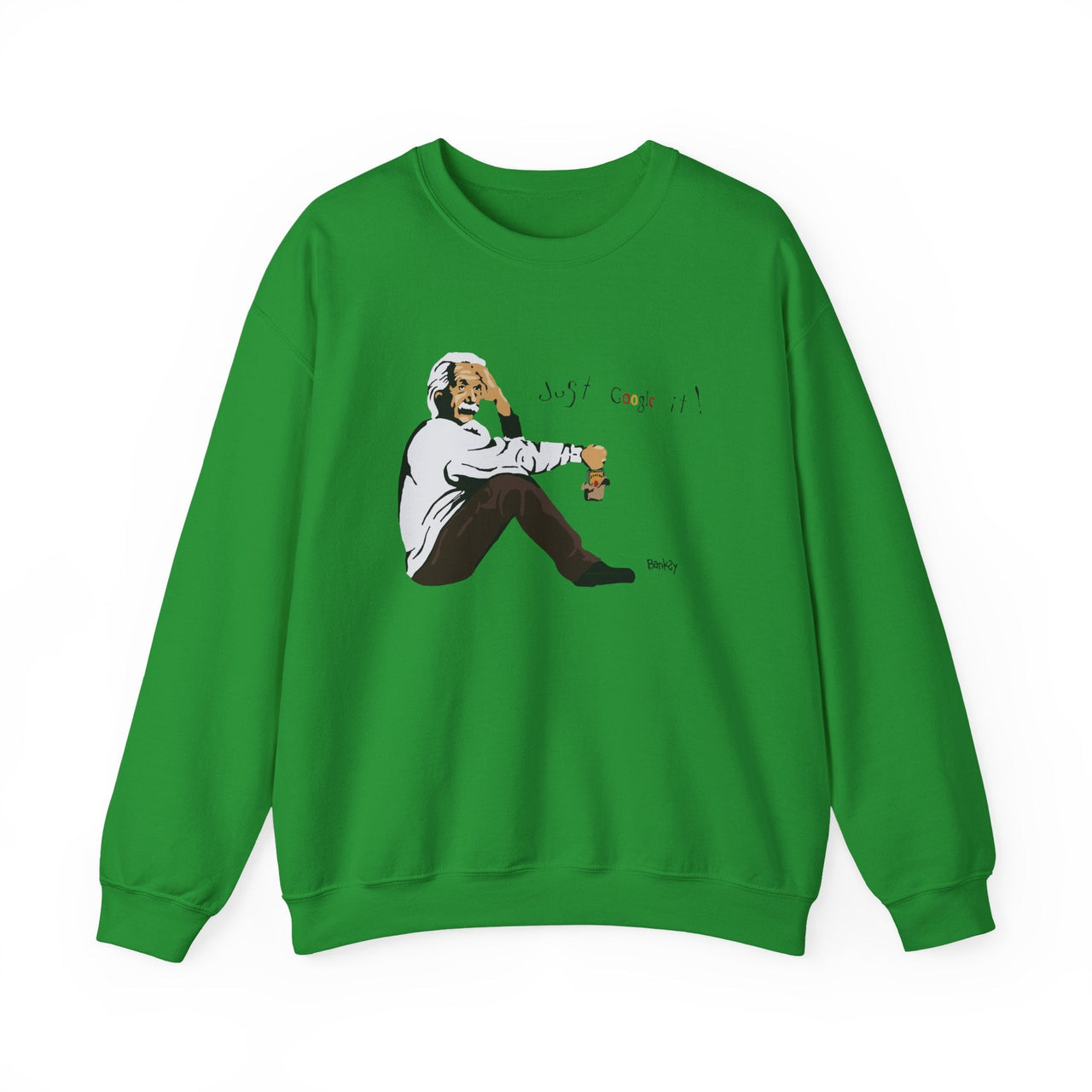 Banksy Weary Genius Street Art Sweatshirt - Street, Pop & Media Art - Harvey Ltd