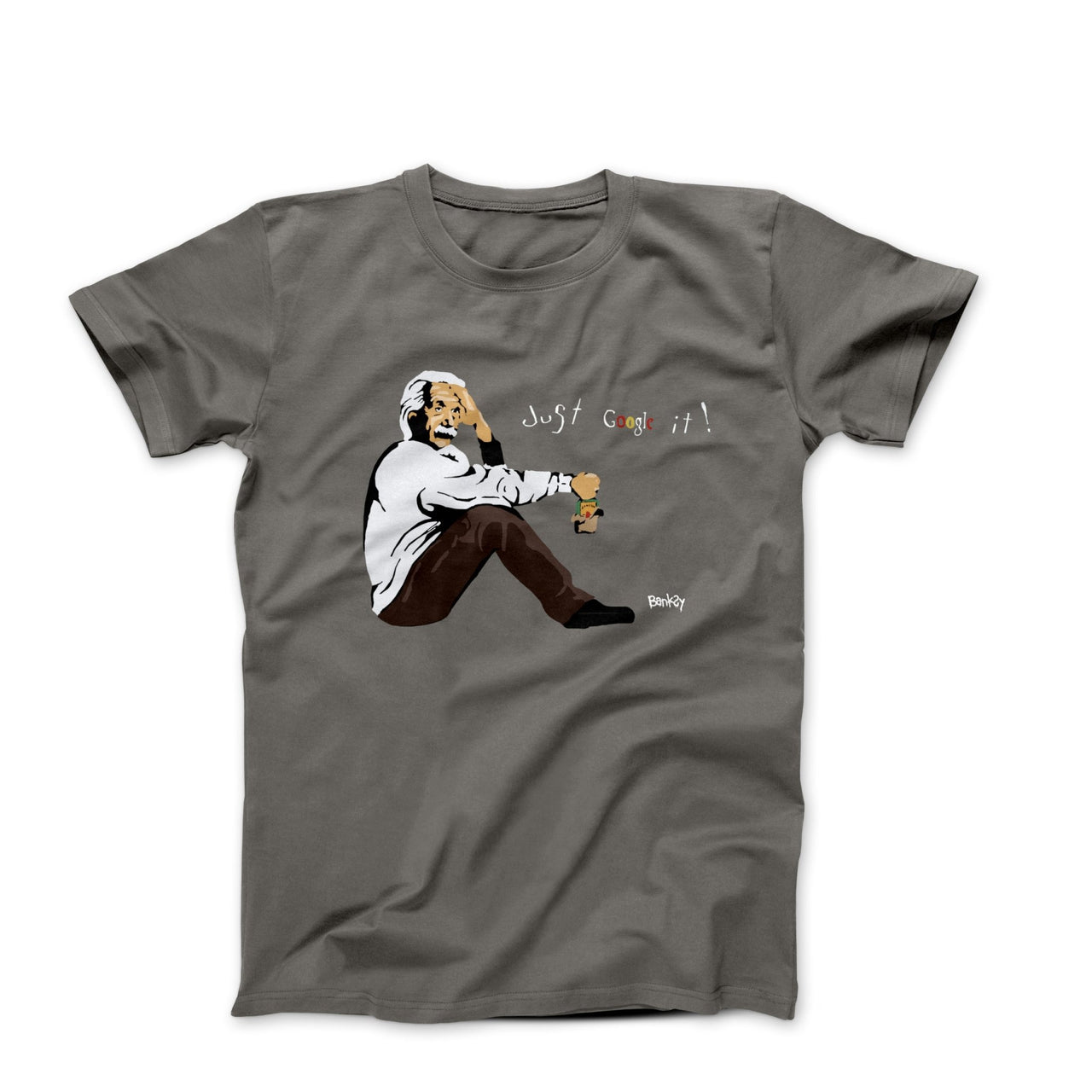 Banksy Weary Genius Street Art T-shirt - Street, Pop & Media Art - Harvey Ltd
