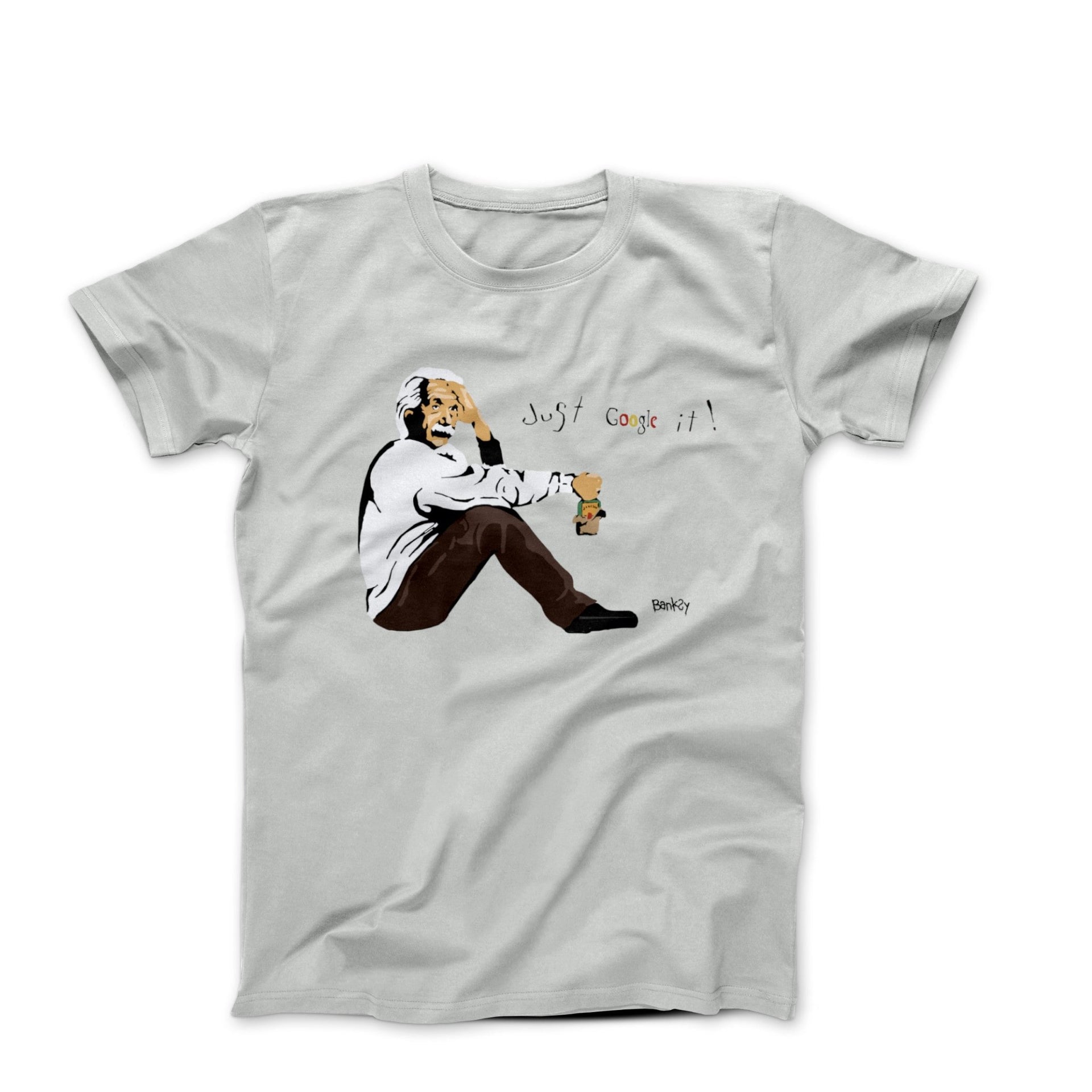 Banksy Weary Genius Street Art T-shirt - Street, Pop & Media Art - Harvey Ltd