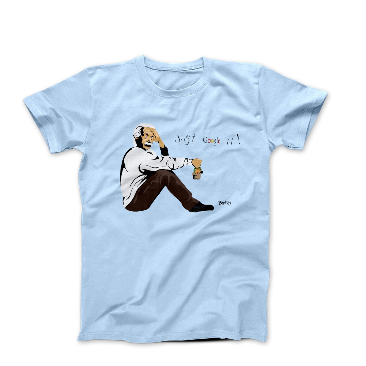Banksy Weary Genius Street Art T-shirt - Street, Pop & Media Art - Harvey Ltd