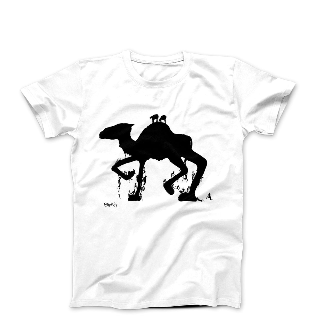 Banksy West Bank Camel Taxi Street Art T-shirt - Street, Pop & Media Art - Harvey Ltd