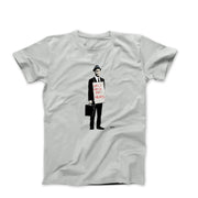 Banksy Will Work for Idiots T-shirt - Street, Pop & Media Art - Harvey Ltd