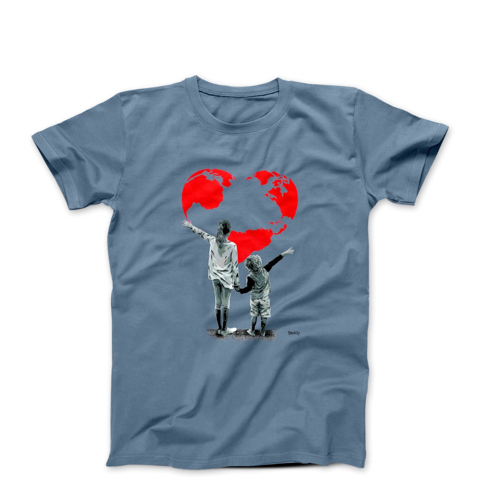 Banksy World of Love Street Art T-shirt - Street, Pop & Media Art - Harvey Ltd