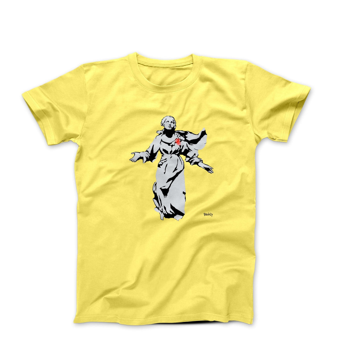 Banksy Wounded Angel 2009 Street Art T-shirt - Street, Pop & Media Art - Harvey Ltd
