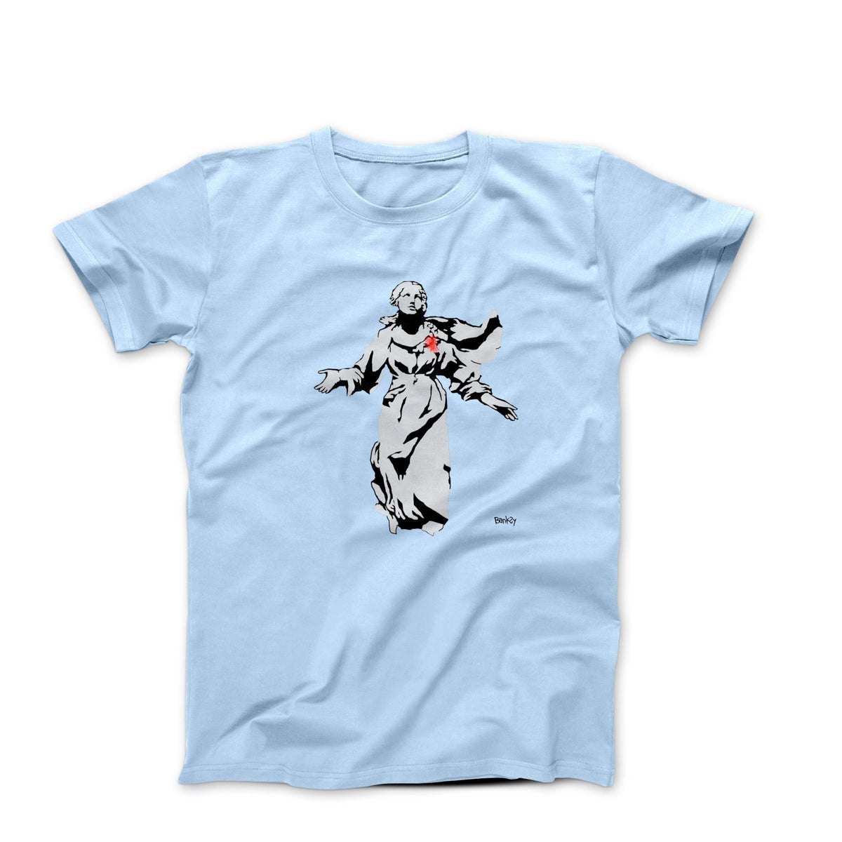 Banksy Wounded Angel 2009 Street Art T-shirt - Street, Pop & Media Art - Harvey Ltd