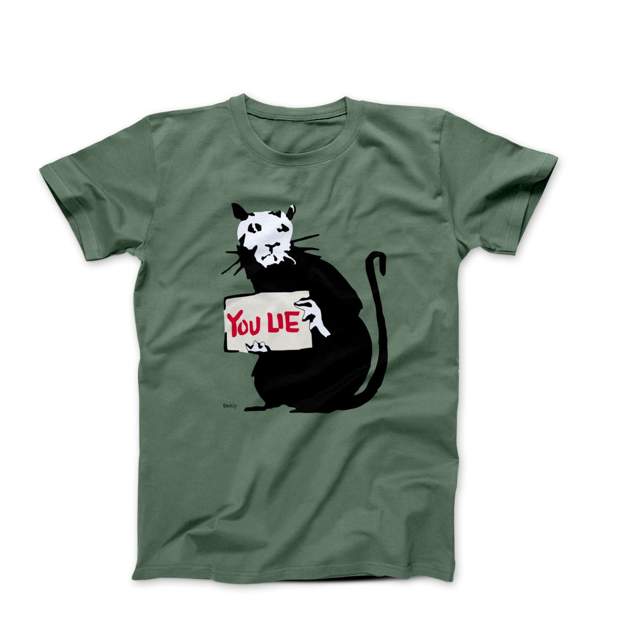 Banksy You Lie Rat Street Art T-shirt - Street, Pop & Media Art - Harvey Ltd