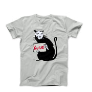 Banksy You Lie Rat Street Art T-shirt - Street, Pop & Media Art - Harvey Ltd