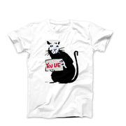 Banksy You Lie Rat Street Art T-shirt - Street, Pop & Media Art - Harvey Ltd
