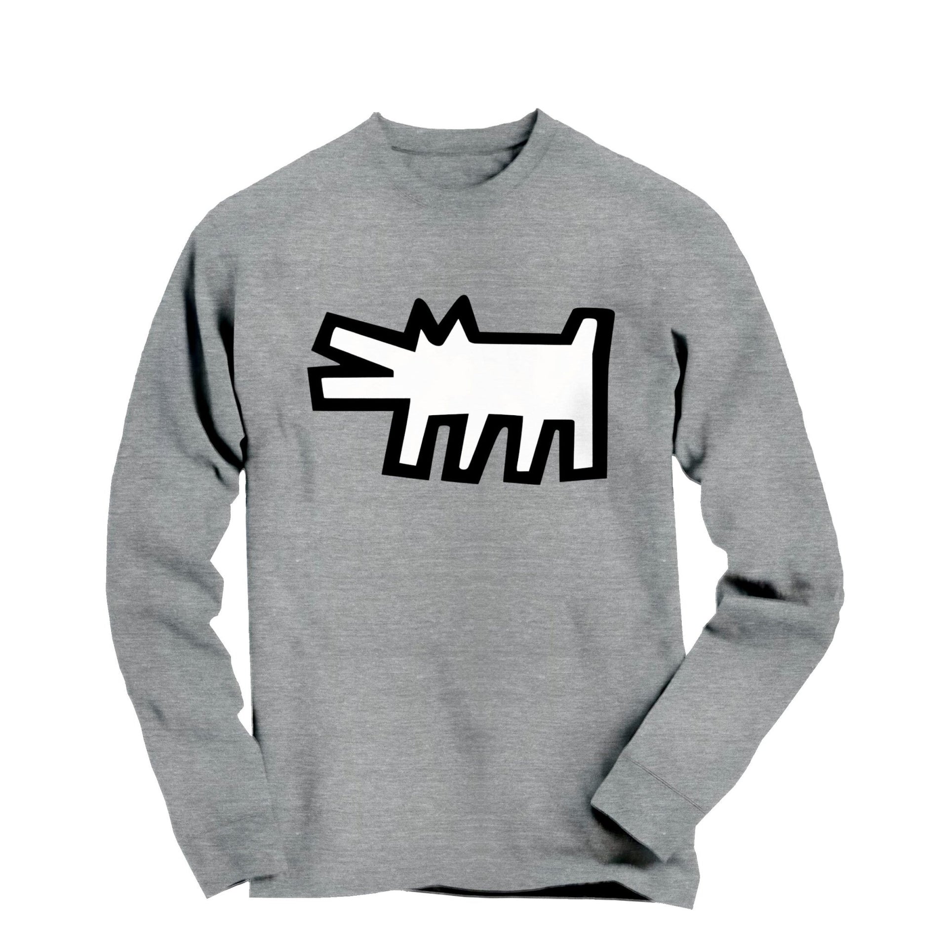 Barking Dog Street Art Long Sleeve Tee - Street, Pop & Media Art - Harvey Ltd