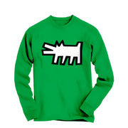 Barking Dog Street Art Long Sleeve Tee - Street, Pop & Media Art - Harvey Ltd