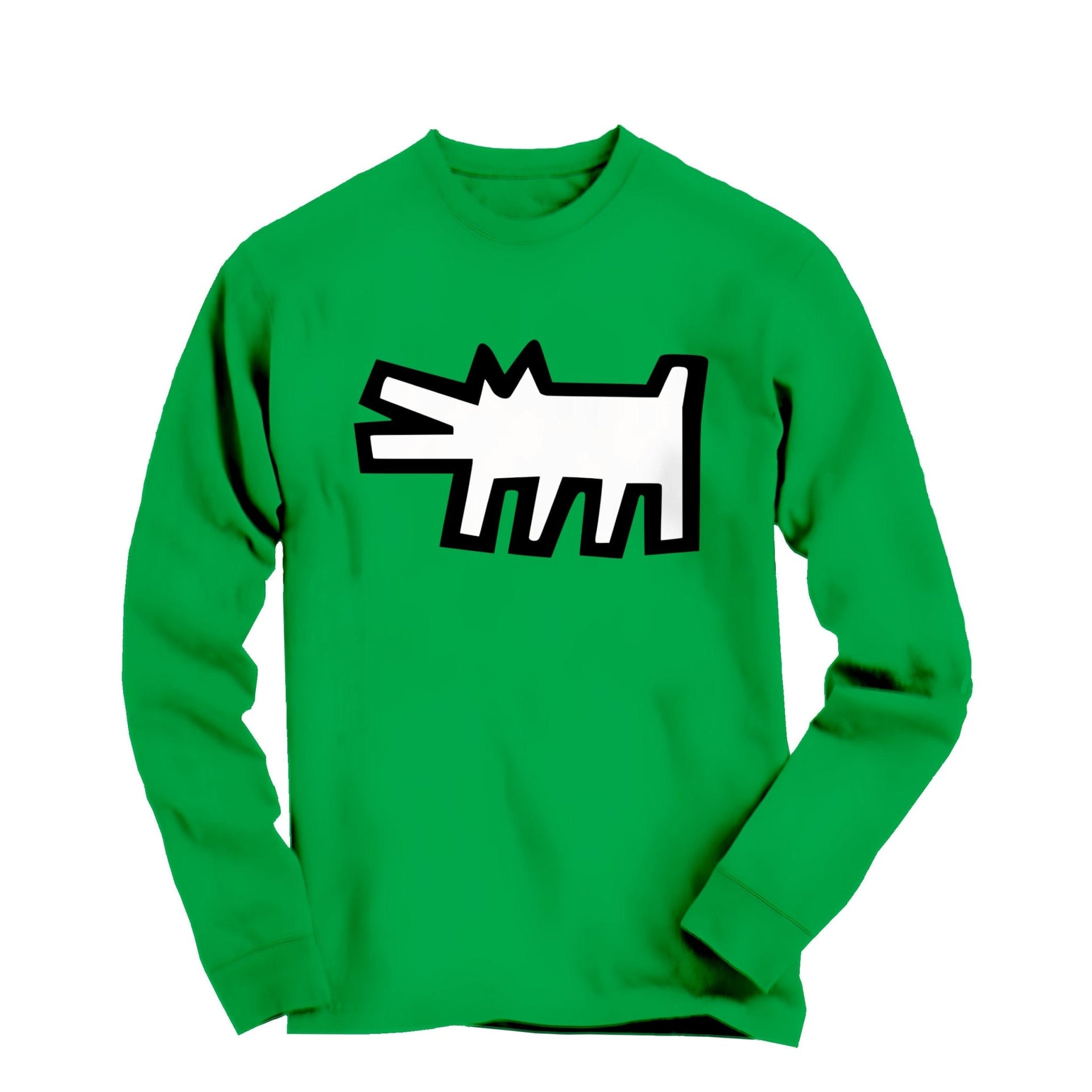 Barking Dog Street Art Long Sleeve Tee - Street, Pop & Media Art - Harvey Ltd