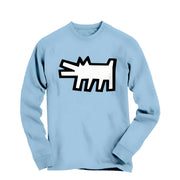 Barking Dog Street Art Long Sleeve Tee - Street, Pop & Media Art - Harvey Ltd