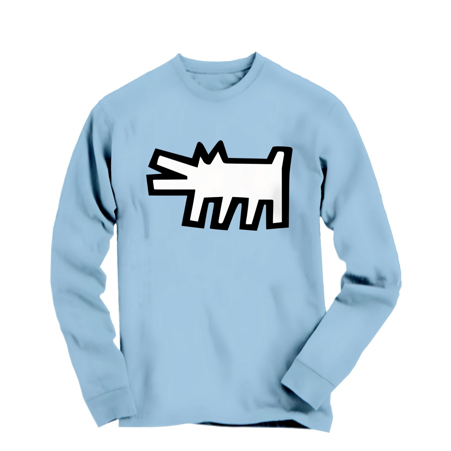 Barking Dog Street Art Long Sleeve Tee - Street, Pop & Media Art - Harvey Ltd