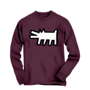 Barking Dog Street Art Long Sleeve Tee - Street, Pop & Media Art - Harvey Ltd