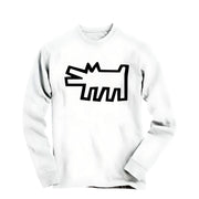 Barking Dog Street Art Long Sleeve Tee - Street, Pop & Media Art - Harvey Ltd