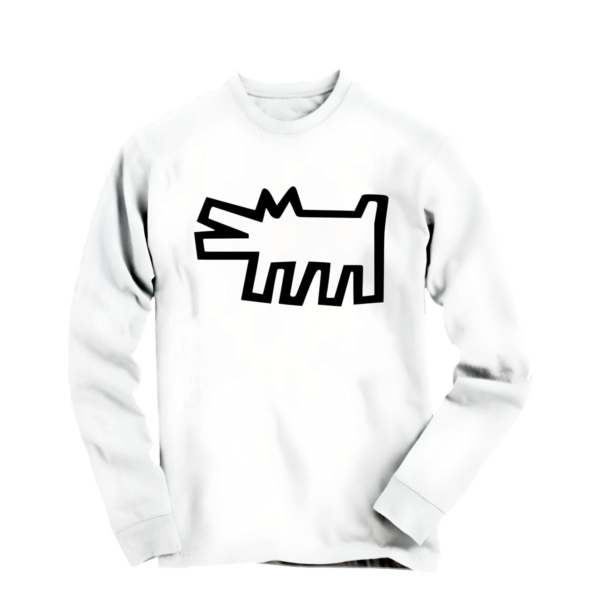Barking Dog Street Art Long Sleeve Tee - Street, Pop & Media Art - Harvey Ltd