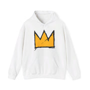 Basquiat Crown Graffiti Art Hoodie - Clothing - Harvey Ltd