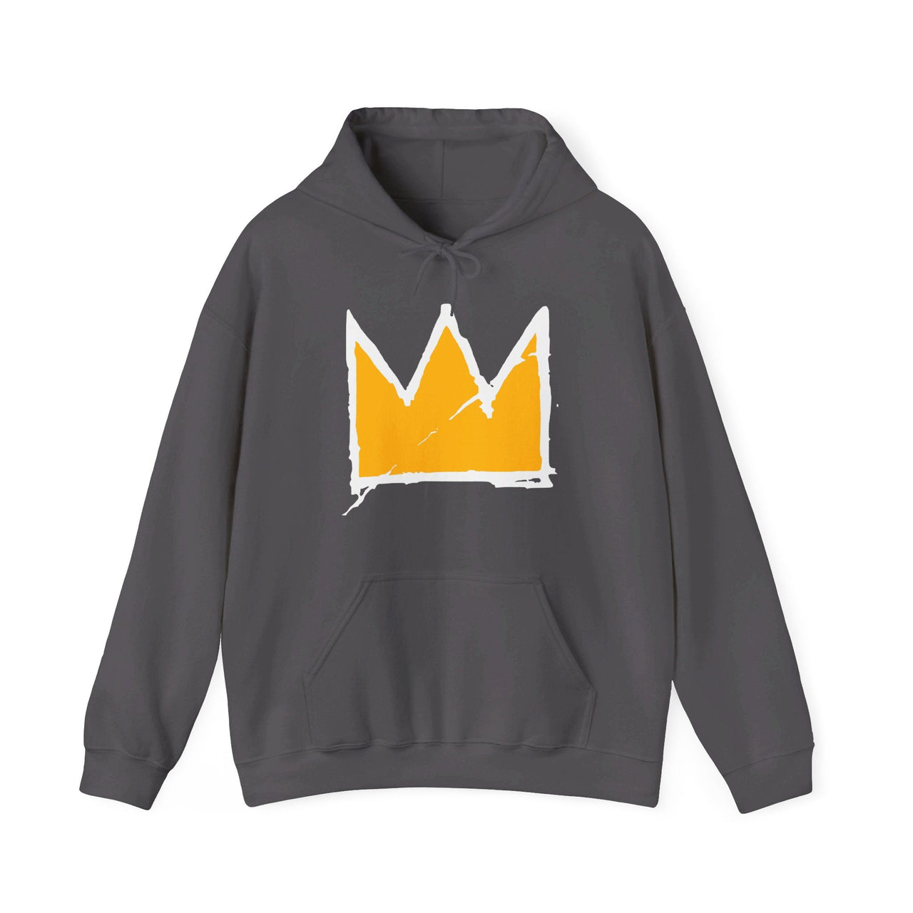 Basquiat Crown Graffiti Art Hoodie - Clothing - Harvey Ltd