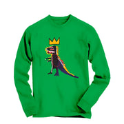 Basquiat Pez Dispenser (Dinosaur) Artwork Long Sleeve Tee - Long - sleeve - Harvey Ltd