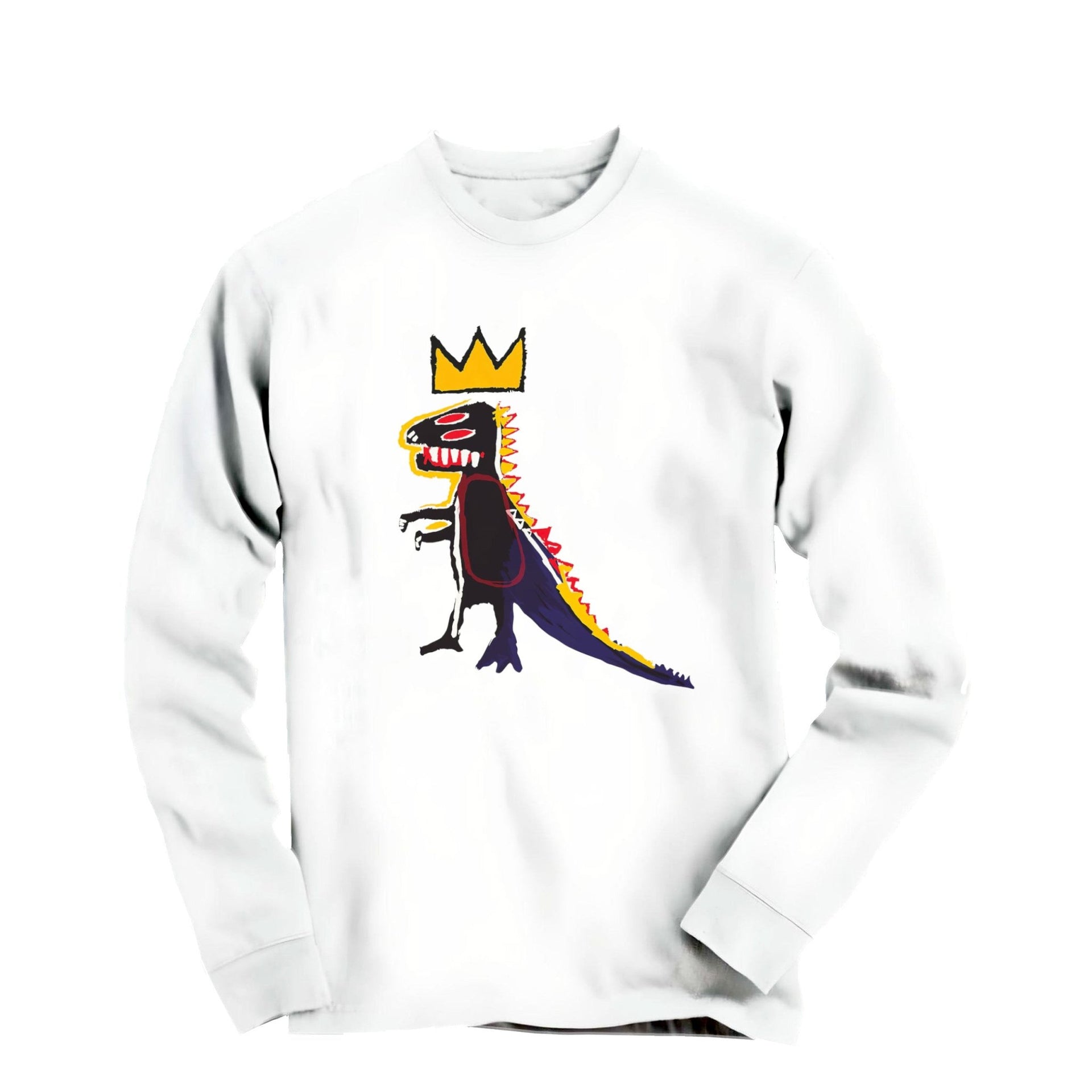 Basquiat Pez Dispenser (Dinosaur) Artwork Long Sleeve Tee - Long - sleeve - Harvey Ltd