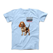 Basset Hound Illustration T-shirt - Pets - Harvey Ltd