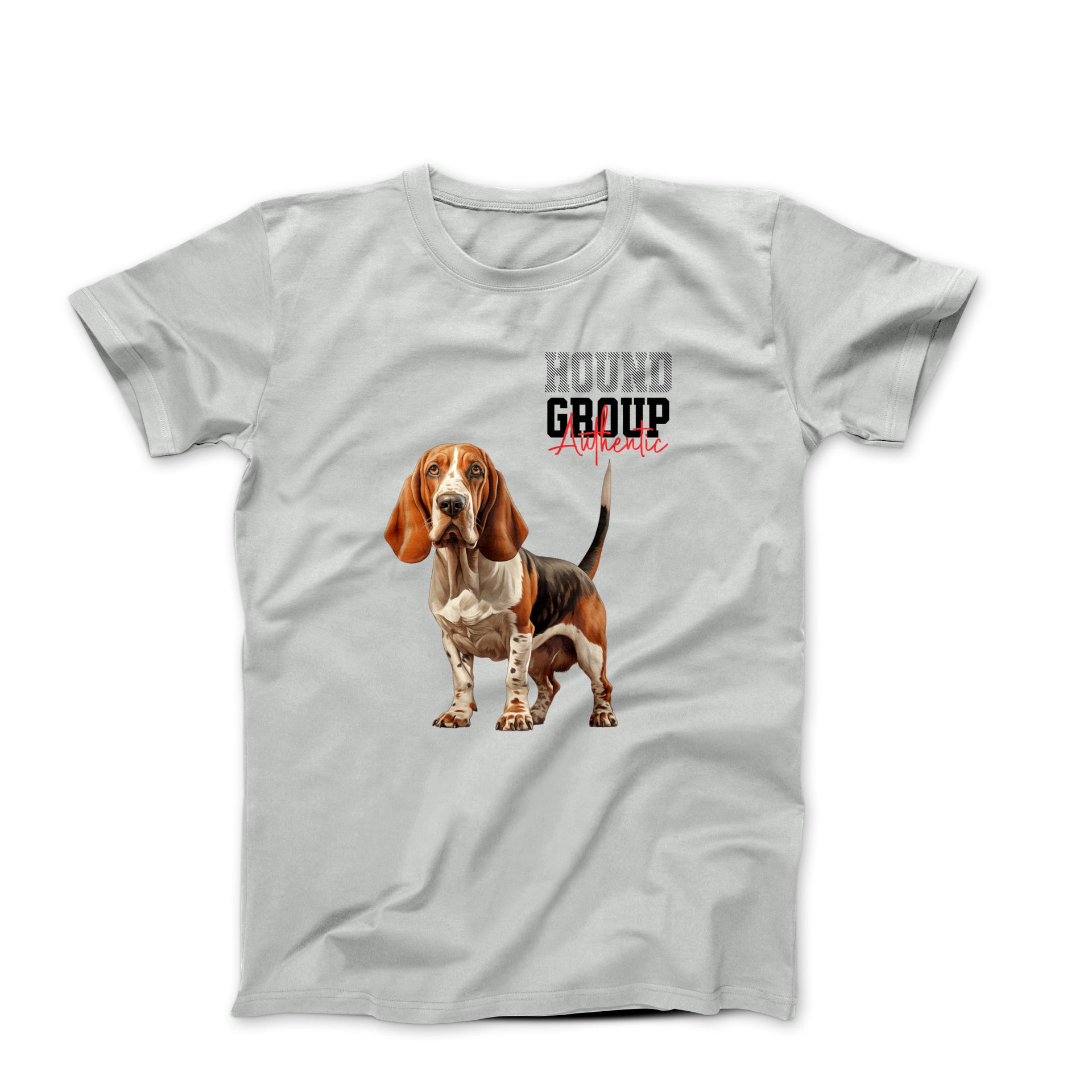 Basset Hound Illustration T-shirt - Pets - Harvey Ltd