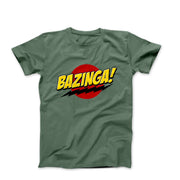 Bazinga! Digital Illustration T-Shirt - Comics, Movies & Music - Harvey Ltd