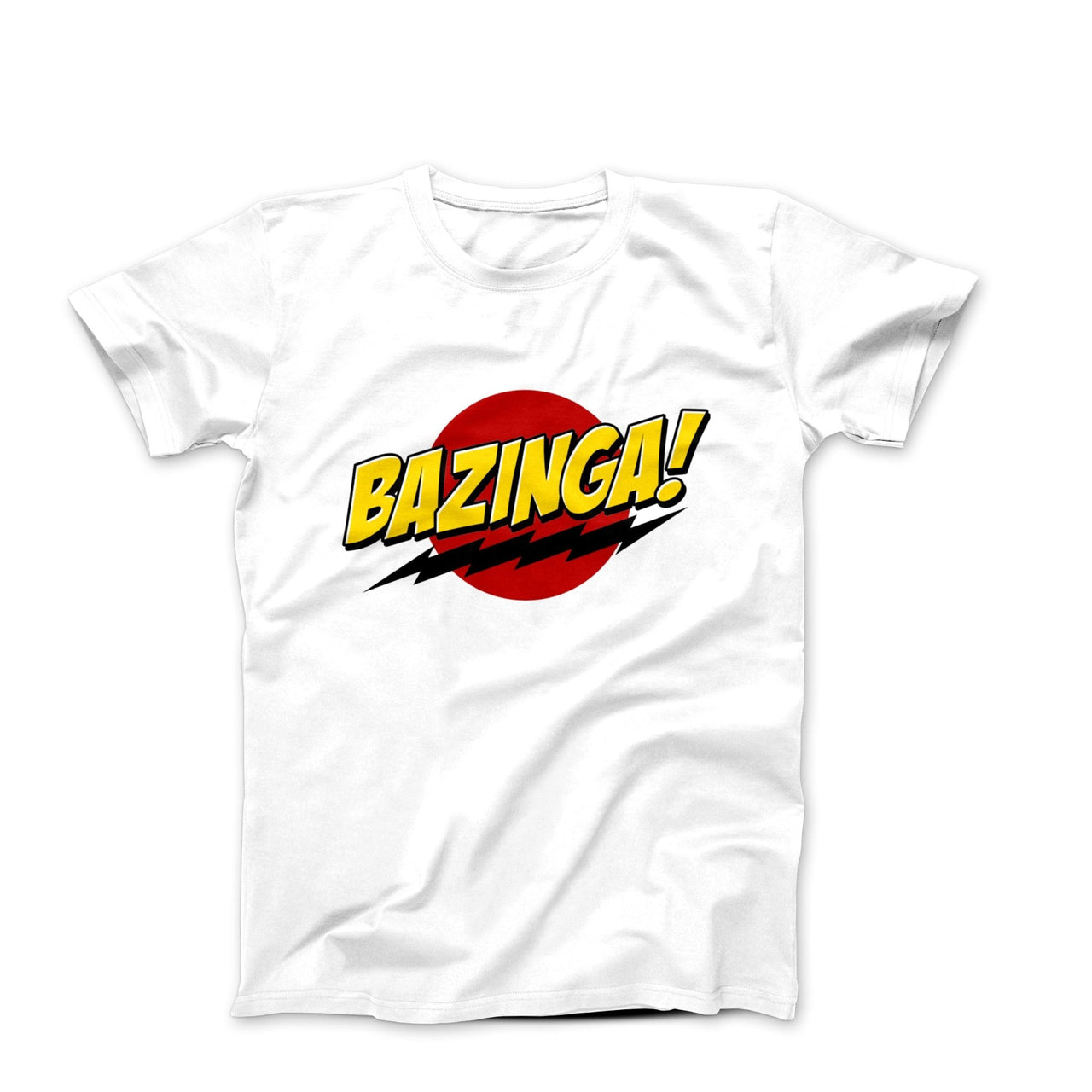 Bazinga! Digital Illustration T-Shirt - Comics, Movies & Music - Harvey Ltd
